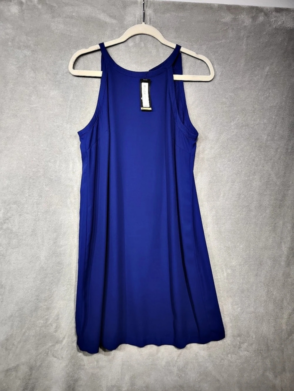 Bebe Blue Mini Dress Size 12 NWT